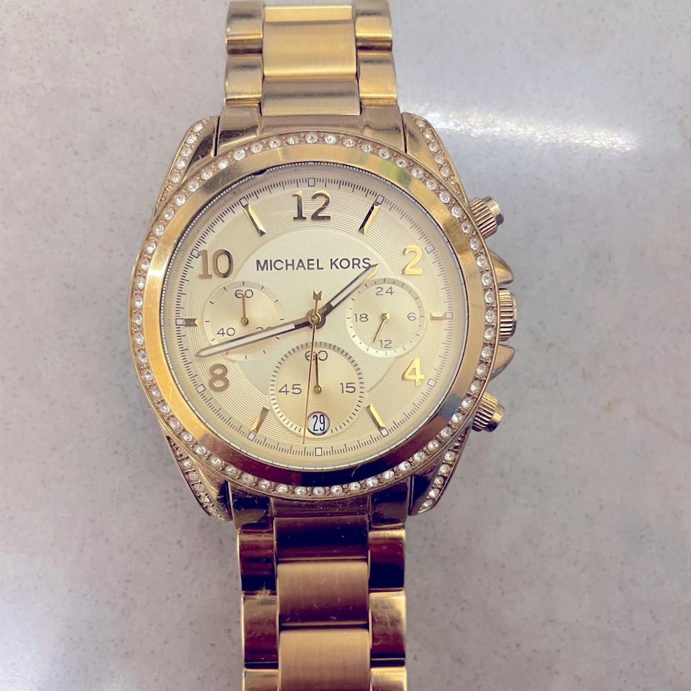 Gold Michael Kors Watch